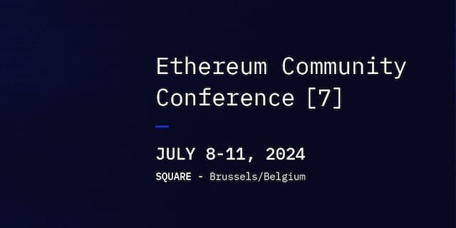 Ethereum Community Conference [7]